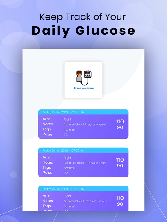 Blood Sugar & Diabetes Tracker screenshot 3