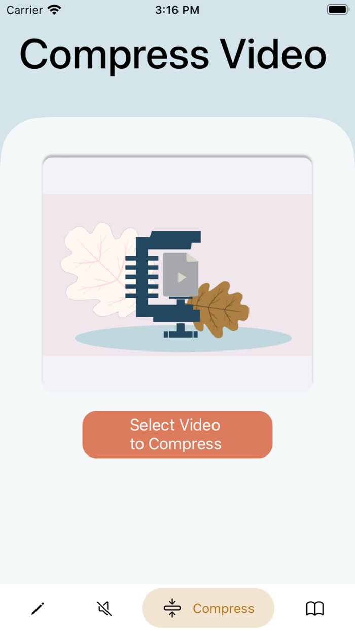 Crop Mute Shrink Video Editor