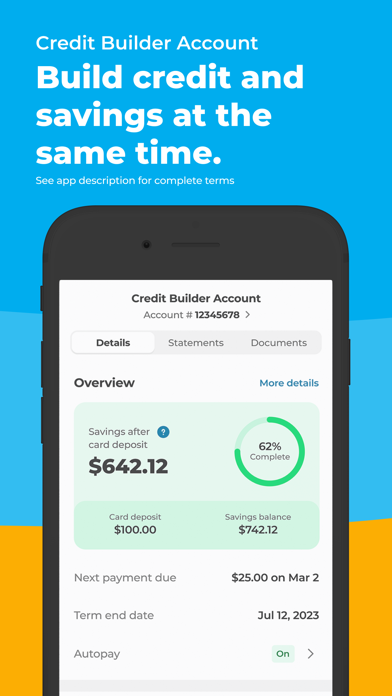 Build Credit & Savings - Self screenshot 3