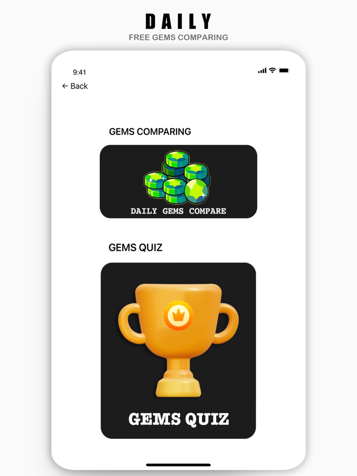 Gems Compare for Brawl Stars