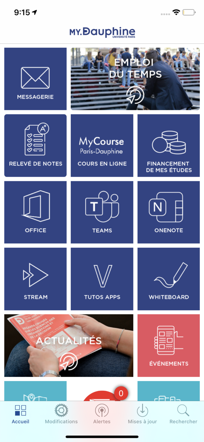 My.Dauphine – Etudiants