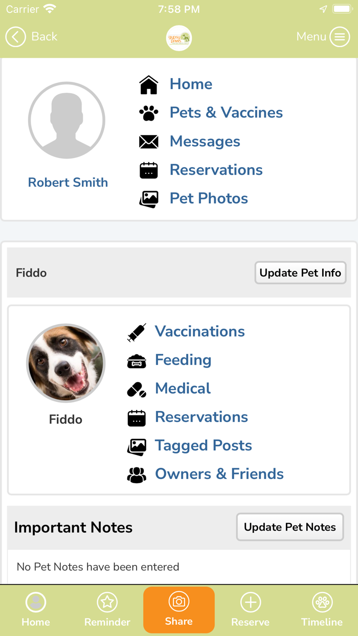 Gypsy Paws Doggy Daycare  B.