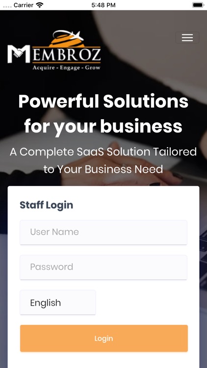 Membroz Business App