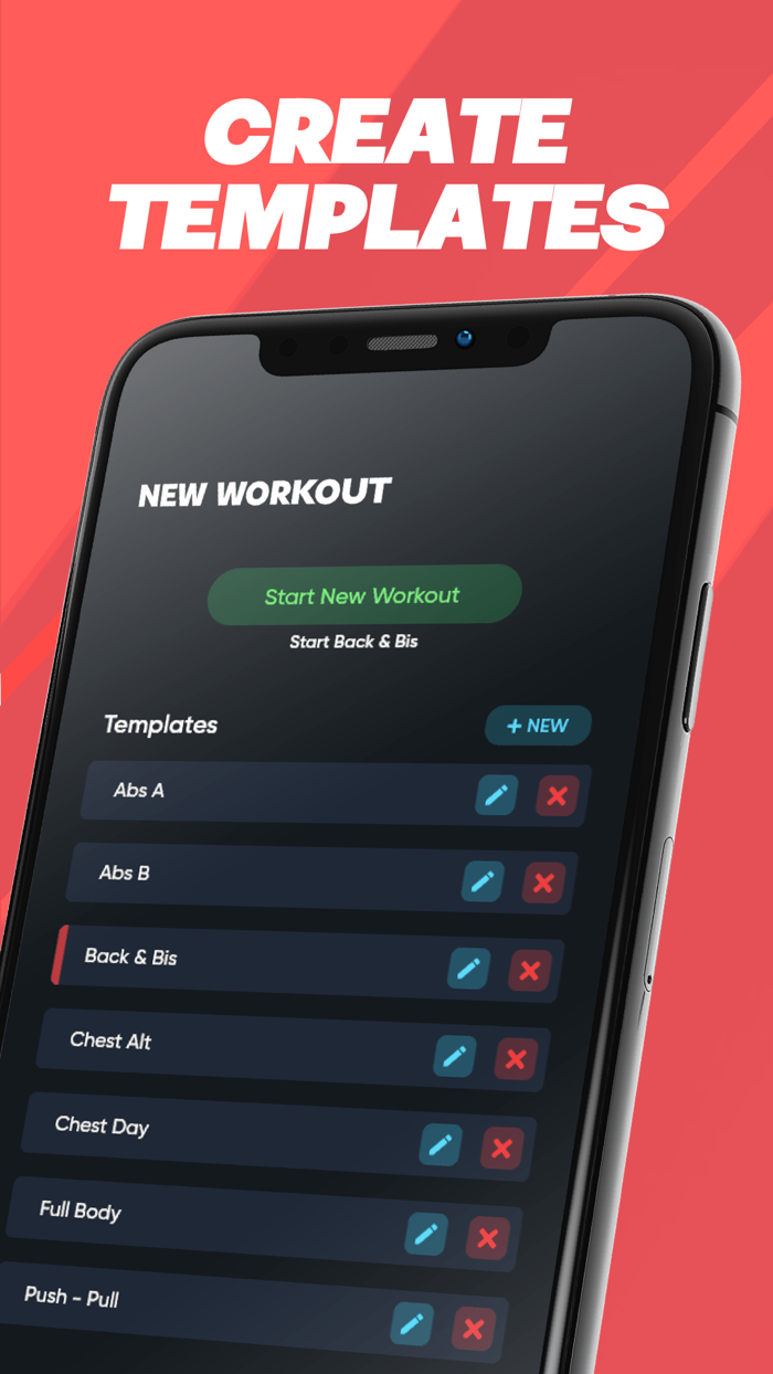Buzz Gym Workout Tracker  Log