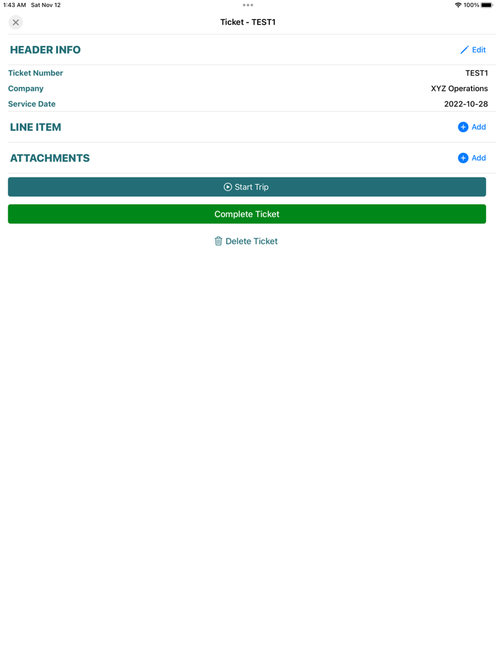 Enverus OpenTicket Mobile
