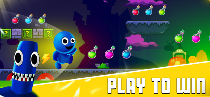 Super Blue Monster adventure