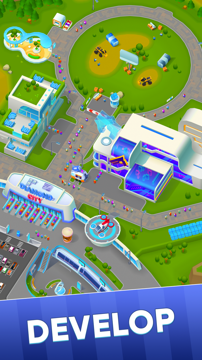 Diamond City Idle Tycoon