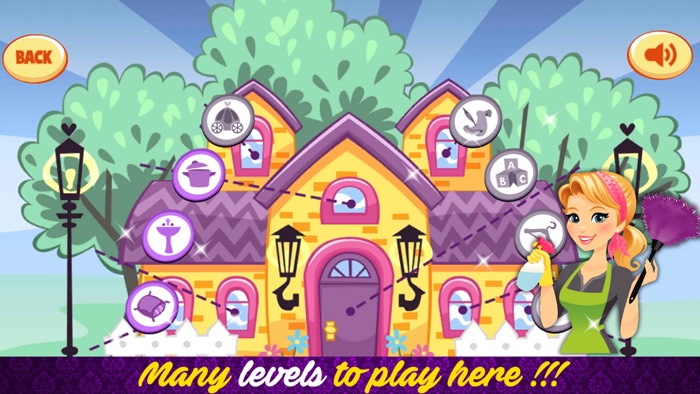 Barbie House Cleaning Game 3D