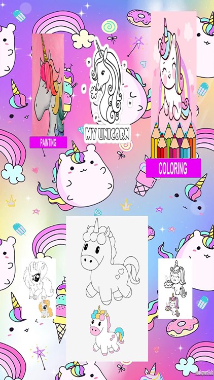 Color By Number Book for Girls: Unicorn, Mermaids and Other Cute