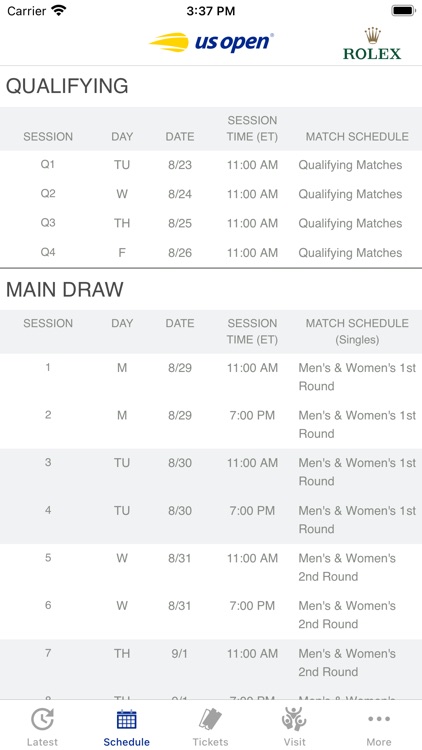 US Open Tennis Championships screenshot-1
