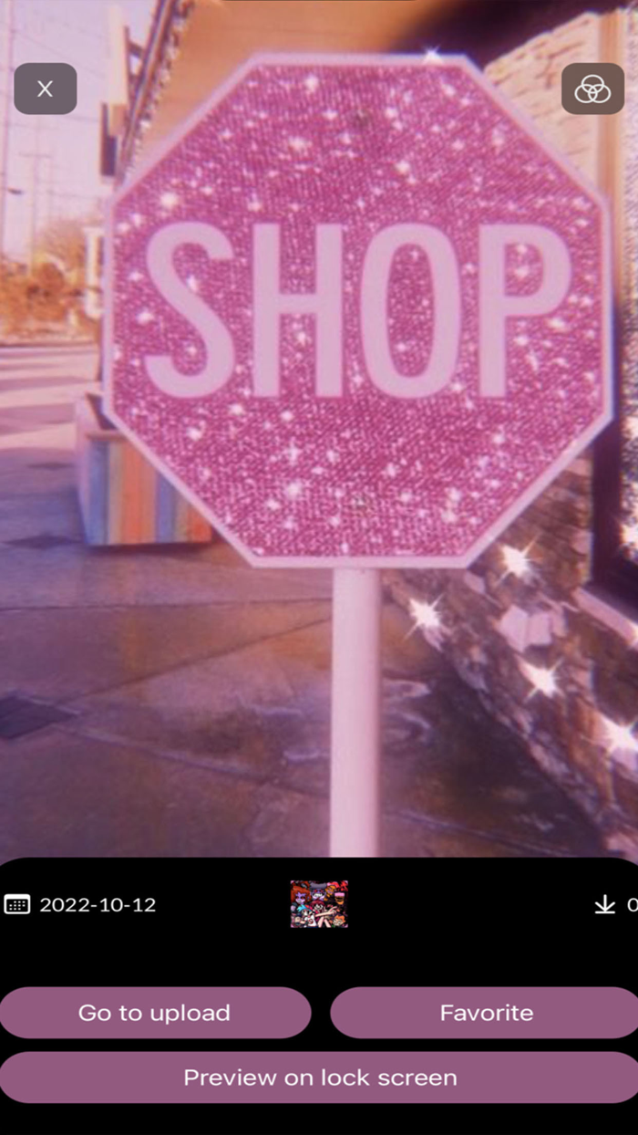 Glitter wallpaper Aesthetic