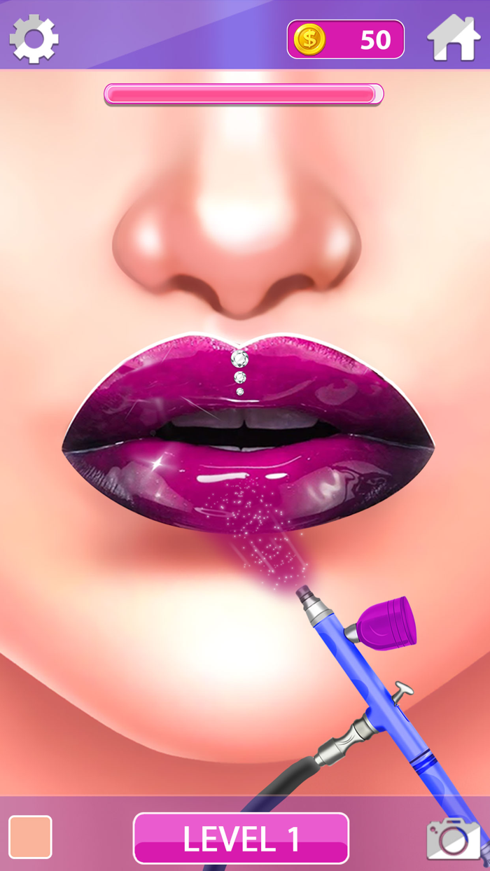 Lip Art Makeup Lipstick Games