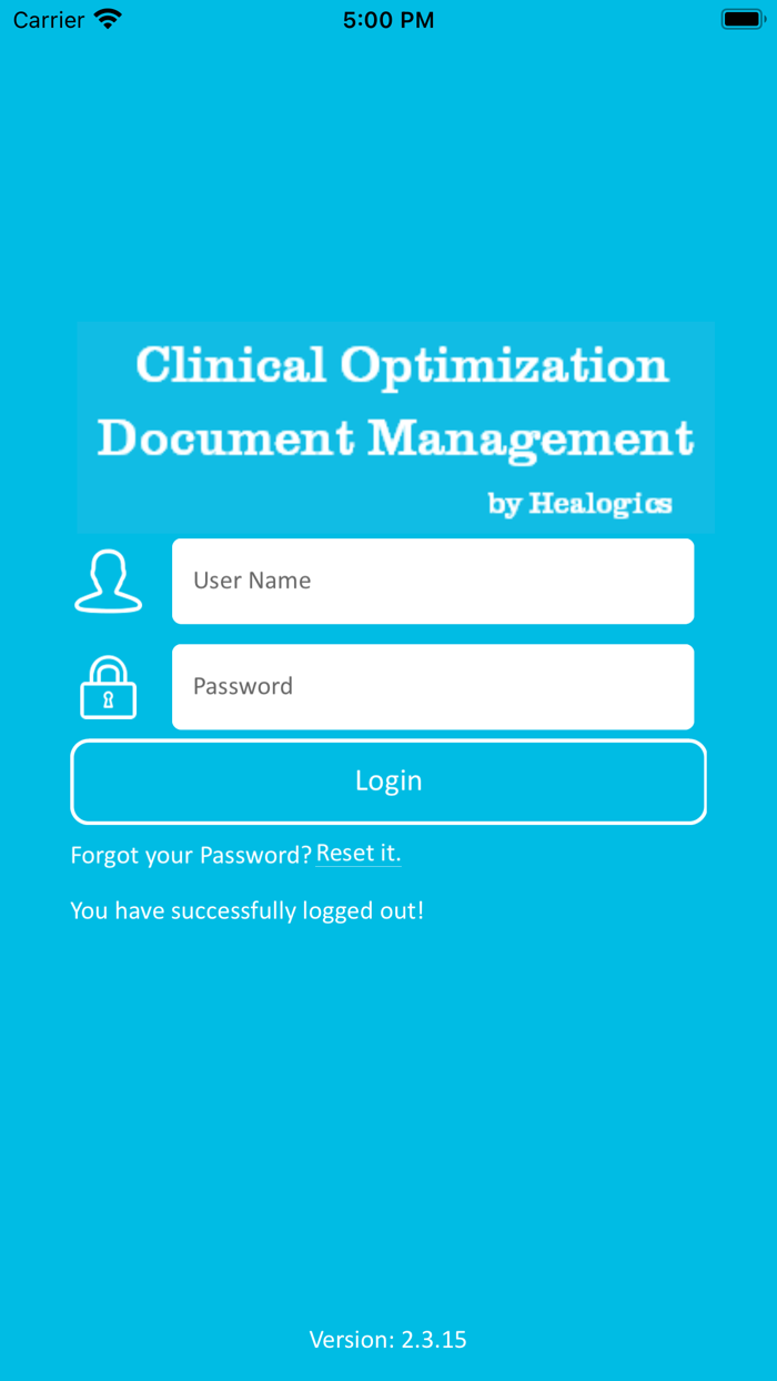 Healogics Document Management