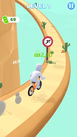 Game screenshot Fold Bike Run apk