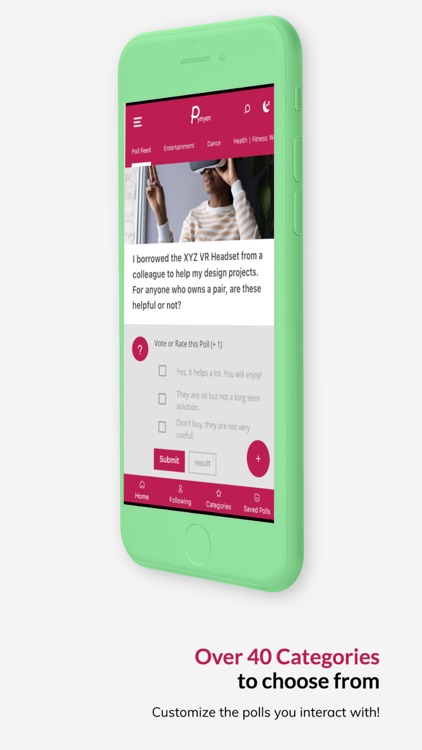 Pynyen - Poll App, Vote, Share
