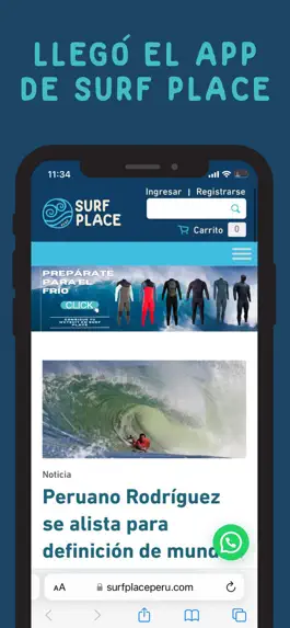 Game screenshot Surf Place Peru mod apk