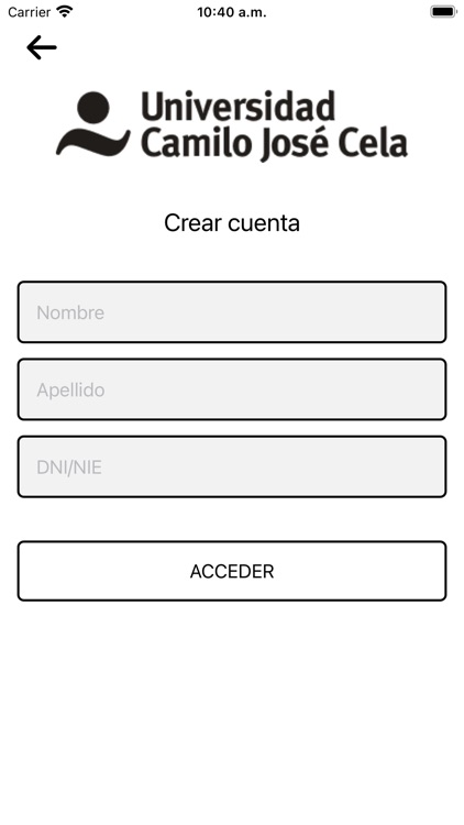 Control de accesos UCJC