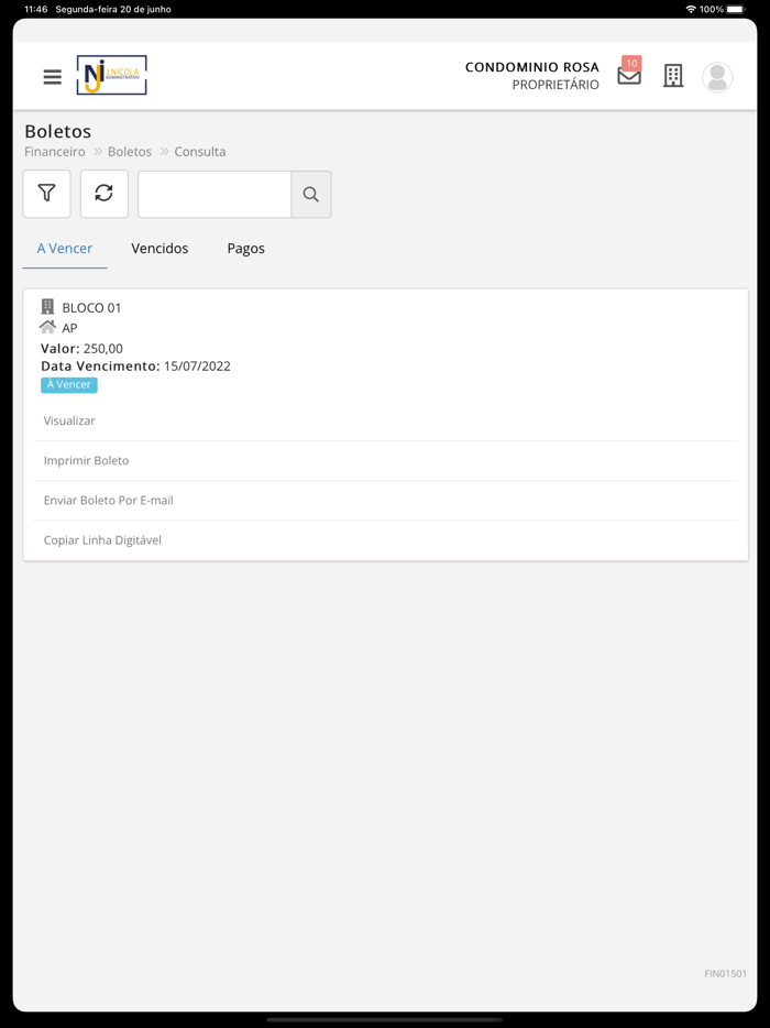 JNicola Administrativo