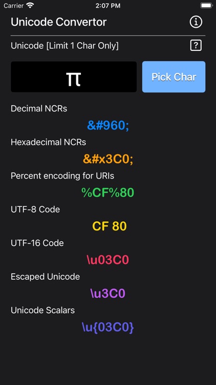 Unicode Converter Plus