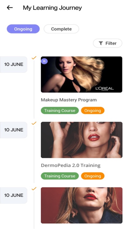 Loreal Learning App screenshot-4