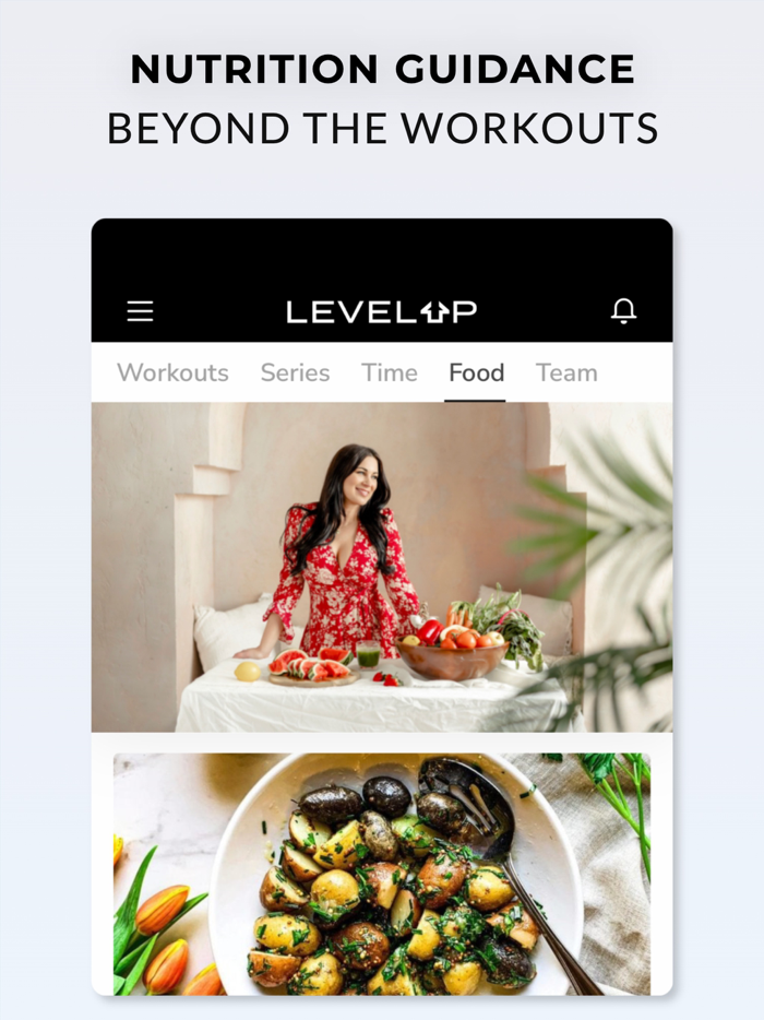 Level Up Fitness App