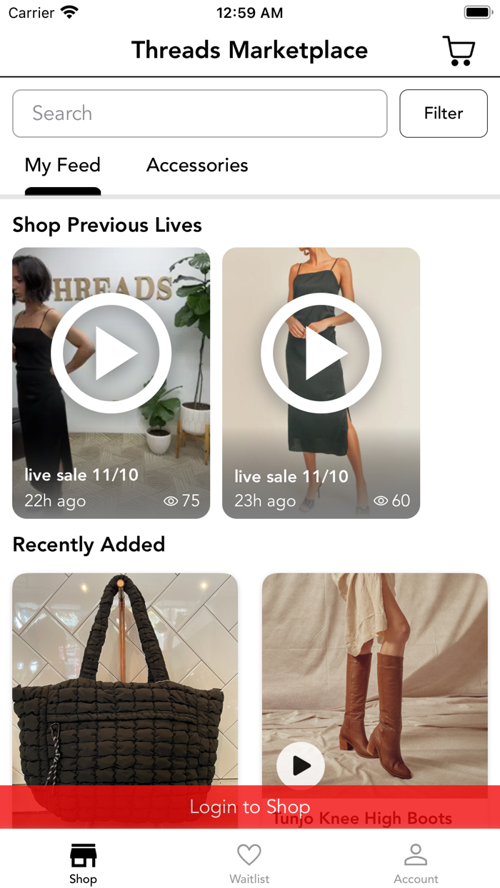 Threads Marketplace