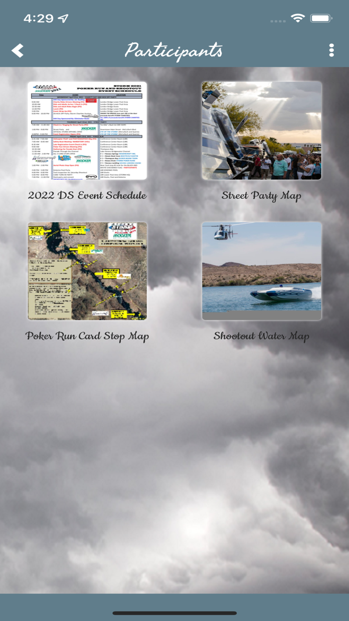 2022 DESERT STORM EVENT APP