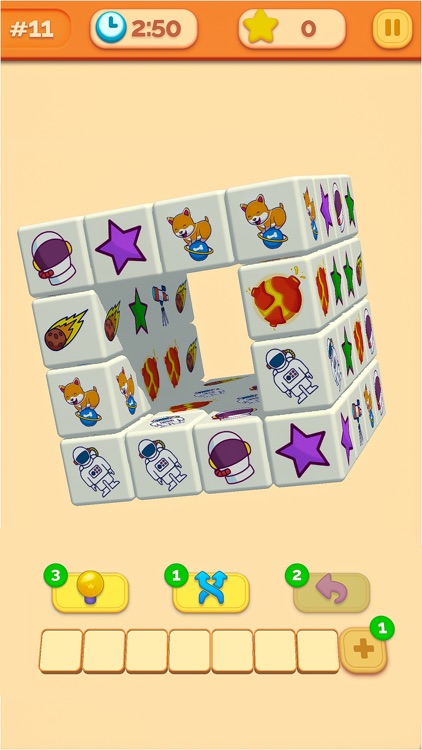 Cube Match 3D Tile Matching screenshot-4
