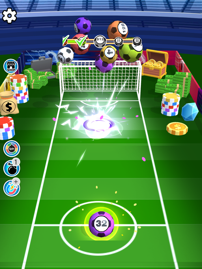 Soccer Merge 4096