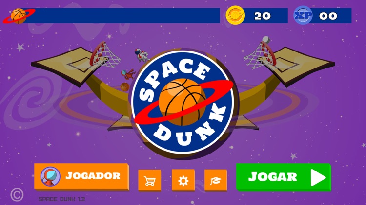 Space Dunk Basketball screenshot-0