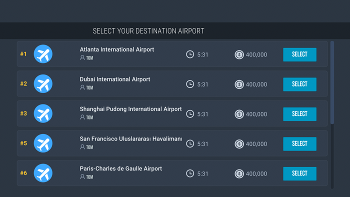 Passenger Aircraft Simulator