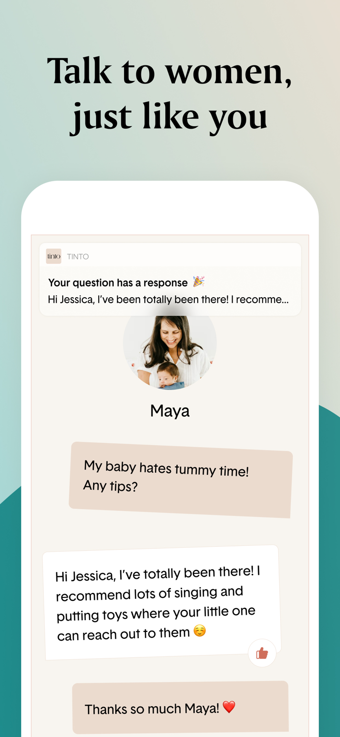 Tinto - friendly mum support