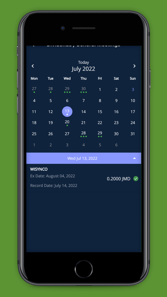 JSA - Jamaica Stocks App