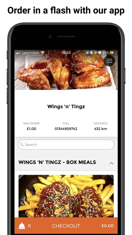 Wings 'n' Tingz App