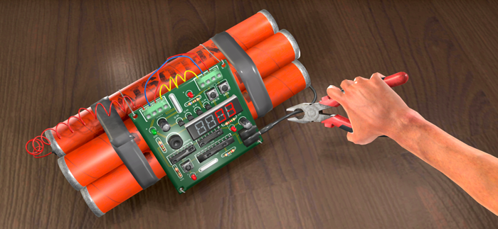 Man Defuse The Bomb-Squad Game