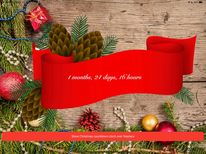 Yule Log - Christmas Fireplace