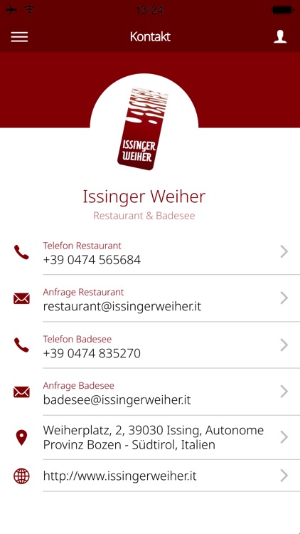 Seerestaurant Issinger Weiher