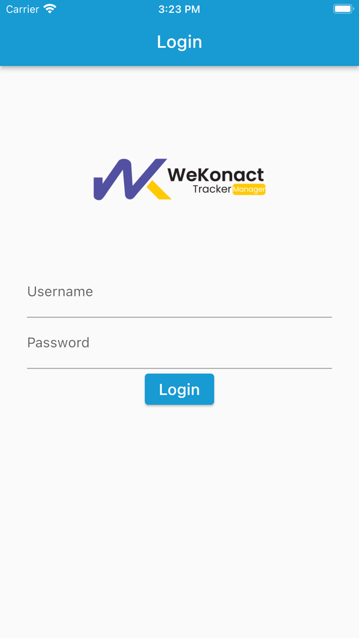 WeKonact Tracker Manager