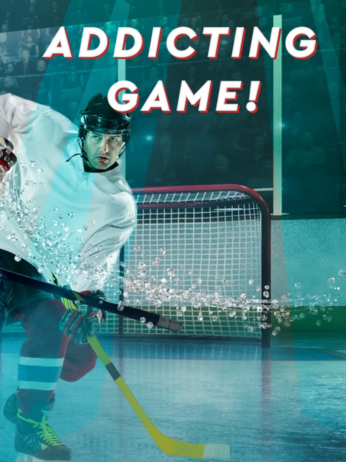 22 pucks into the goal