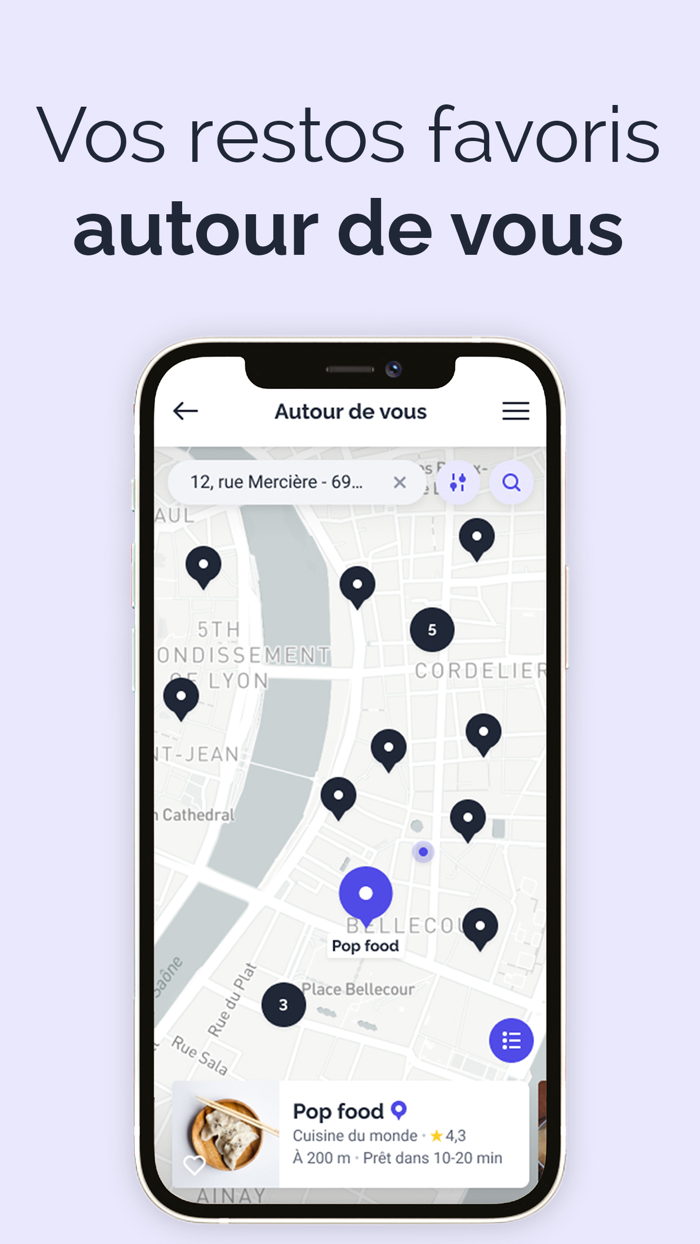 DOOD, food à emporter  livrée
