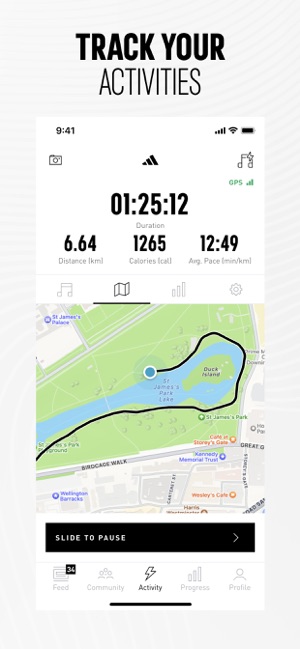 Leerling privacy verbannen adidas Running: Track Cardio on the App Store