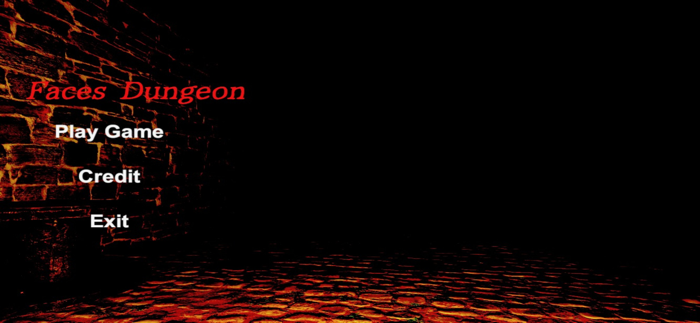 Faces Dungeon - horror game
