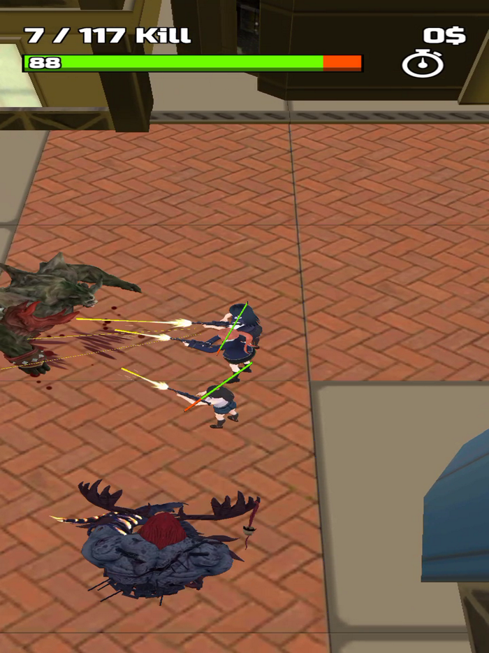 Anime Girls vs Zombies