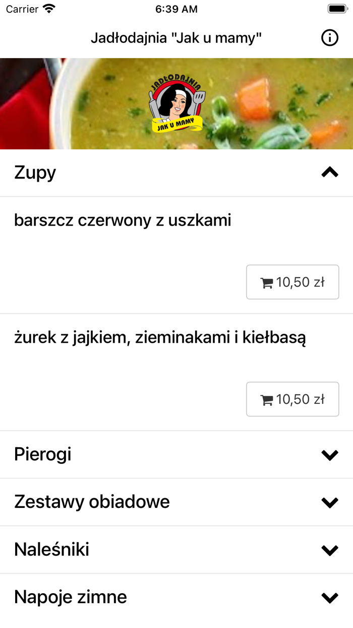 Jadlodajnia Jak u mamy