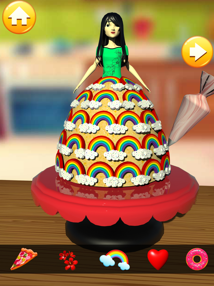 Doll Cake Dress Up Games 3D