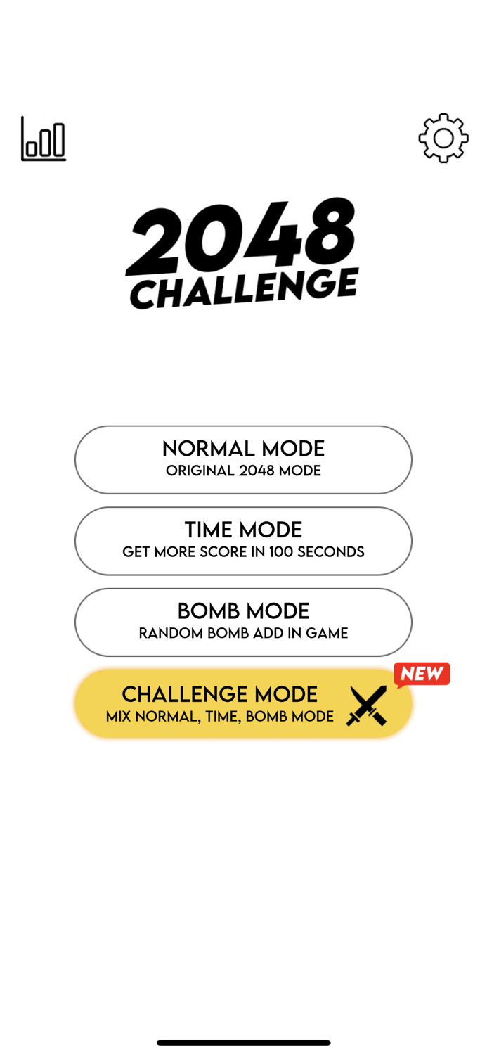 2048 Challenge Easy Hard