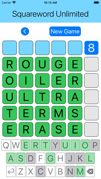 Squareword Unlimited Word Game screenshot-7