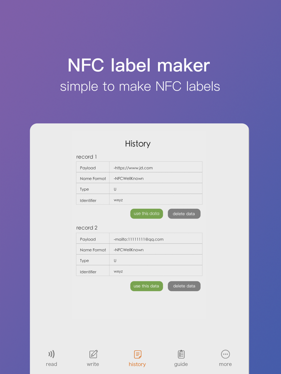 NFC读写工具-标签读写复卡器 screenshot 3