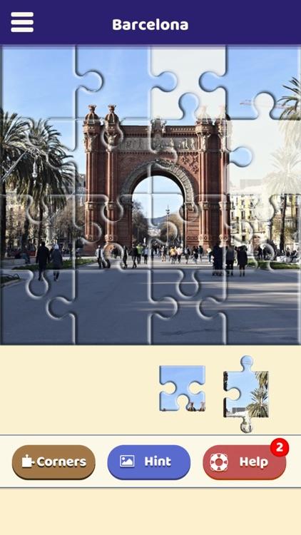 Barcelona Sightseeing Puzzle