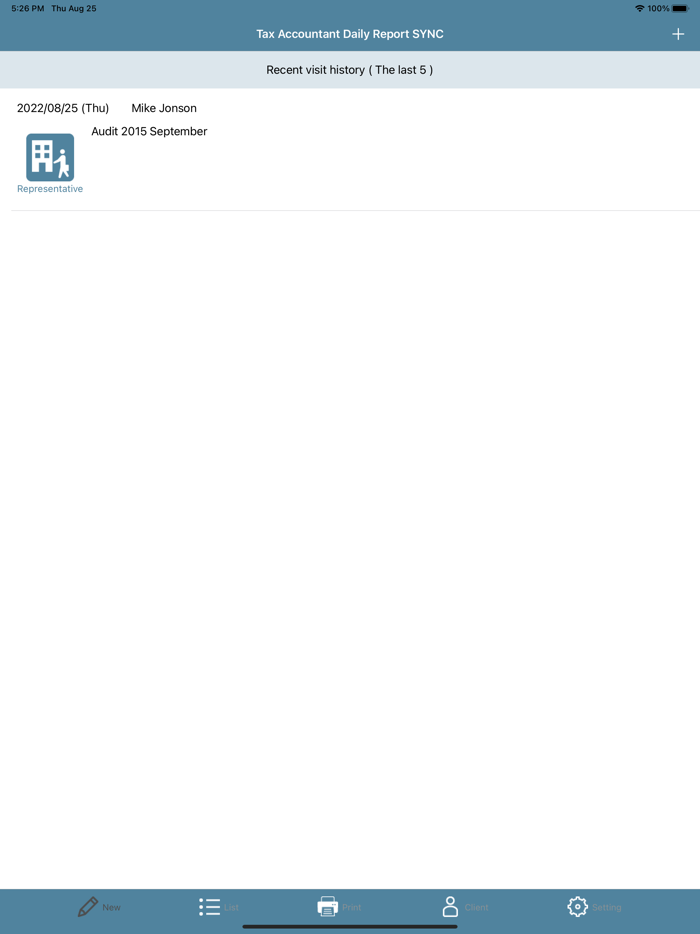 TaxAccountant DailyReport SYNC